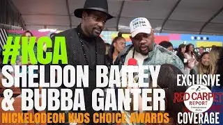 Sheldon Bailey & Bubba Ganter #GameShakers interview at 2018 Kid's Choice Awards #KCA