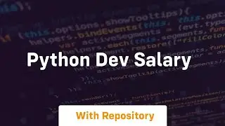 python dev salary