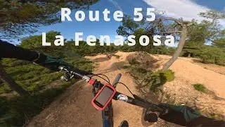 Episode 1 Of Riding The Best Trails In La Fenasosa! (Route 55)