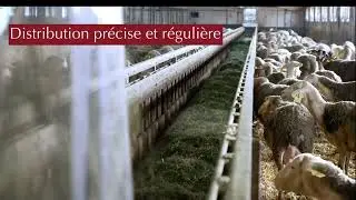 MX System T2a Equipement Alimentation automatis&eacute;e avec gestion des tapis en bergerie