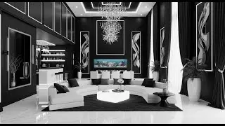 Black-Themed Aquarium Mansion: Dark Elegance in Aquatic Architecture