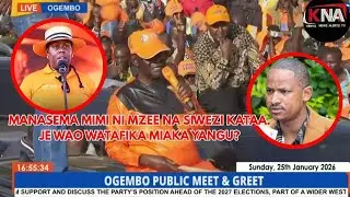 MANASEMA MIMI NI MZEE NA SIWEZI KATAA. JE WAO WATAFIKA MIAKA YANGU?