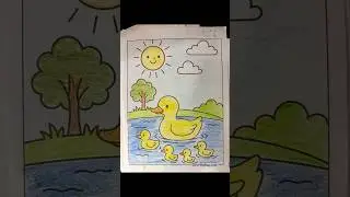 Liya&rsquo;s coloring time #kidscolouring #crayons #kidsfunny