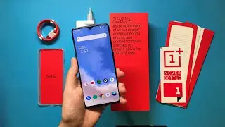 Oneplus 7T Glacier Blue - Complete Unboxing & Setup!