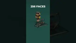 3D Simulation Brute Piglin Minecraft