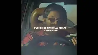 SEMPERO EDIT OF PUSHPA 2 (QMIIR - SEMPERO)|QMIIR|SUKA|CINEMATIC EDIT