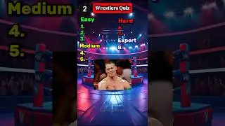 Are You a Real WWE Fan?🤔 Put Your WWE Knowledge Into The Test! | Quiz | #shorts #trivia