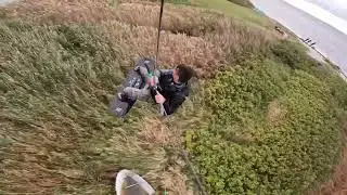 Kite line mount Sydvestpynten kitesurfing paradise version pig pride October 2023