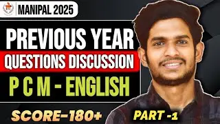 Manipal Exam 2025🔥 | 100% Exact Questions to Score Full Marks 🙏