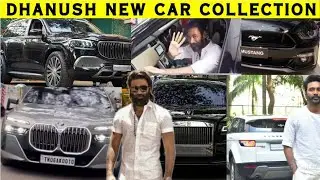Dhanush Car Collection 2024| Dhanush New Car Collection In Tamil| Dhanush Car Collection In Tamil