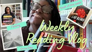 📚 Weekly Reading Vlog | Snowed In, Sick Days & Finishing Bad Blood