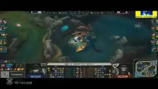 Newbee vs Snake eSports (SofM) - Trận 1 trận đấu đầu ti&ecirc;n của SofM đ&aacute;nh tại LPL [06.05.2016]