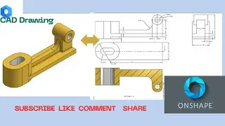 Isometric Drawing Using Onshape simple Methode
