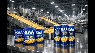 Complete Potato Chips Production Line | K.A.A