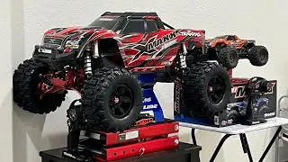 Lots of aluminum upgrades on my Xmaxx