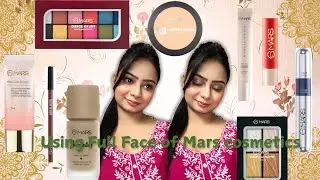 Trying Full Face of Mars cosmetics 💄 #makeup #makeuptutorial #festivemakeuplook