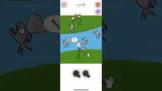Theif robber level 39  #gaming #savehim #stickman  #drawtosave #theifthand #theiftpuzzel