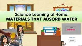 Science Learning at Home: MATERIALS THAT ABSORB WATER