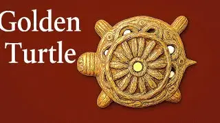 Golden Turtle DIY 🐢✨ | Symbol of Prosperity & Elegance  