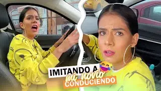 Imitando a mi novio cuando conduce🚗😂
