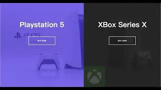 Split Landing Page