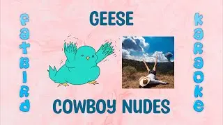 Geese - Cowboy Nudes - Fatbird Karaoke