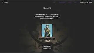 Full-stack NFT Minter DAPP