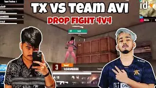Tx vs Team Avi Drop Fight In San Martin 🔥 Sarang 1v2 l TeamXspark ll