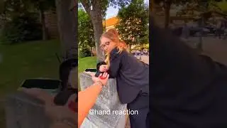 giving condom to beautiful girls ||see there is the reaction #hand reaction #shorts video #viral