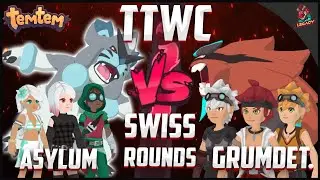 Temtem World Cup ft Quarter | Asylum Vs GrumDetected! Swiss Rounds - Week 2! Arbury Event!