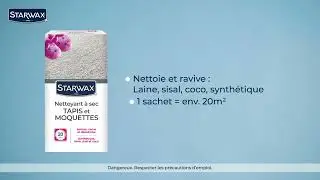 Nettoyant &agrave; Sec Tapis & Moquettes Starwax