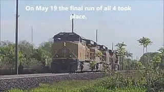 Last 4 Unit Union Pacific test and only if it would have waited!