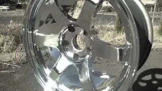 VOLK TE37 Polished Wheels ( sun video ) - polished by stans.