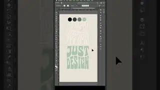 Typography Illustrator in 50 Seconds! 💥💥