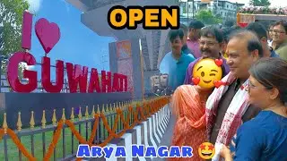 Sarabbhati Now Arya Nagar | New Sarabhati Flyover Bridge Opening | Guwahati New Flyover 😍 | Parag