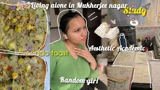 Bihar to Mukherjee Nagar: My 5 AM Aesthetic Study Morning 🕯️✨ | The Reality of UPSC Life #studyvlog 