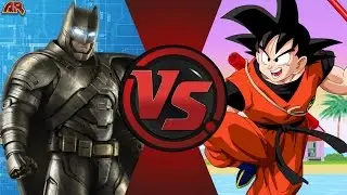 BATMAN vs GOKU! (DC Comics vs Dragon Ball) Cartoon Fight Club Episode 144