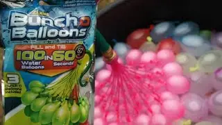 Zuru Toys Bunch O Balloons Review with IN ACTION Water Balloon Fight
