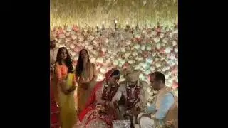#RahulVaidya and #DishaParmar doing the wedding rituals