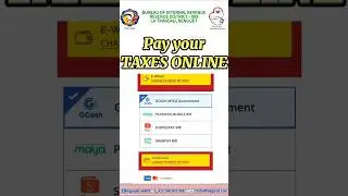 Pay your taxes online using e-wallets and credit cards. #BIR #MYEG #Taxes #OnlinePayment
