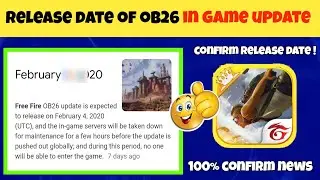 OB26 UPDATE RELEASE DATE | OB26 KAB AAEGA | OB26 ADVANCED SERVER | FREE FIRE NEW UPDATE