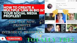 How to create a Smart Link In Bio??? Multiple Links within your Social Media Profiles! [For FREE!]