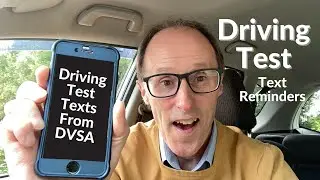 Driving test text reminders from DVSA available now