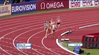 249 Jenny Meadows 800m H5 Women's HD European Athletics Championships Amsterdam 2016