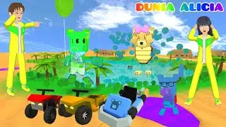 Yuta Mio Ke Dunia Beruang Sultan Beemothep Dessert Lomba Balap Mobil 🏜🏎🐻 | Super Bear | Dunia Alicia