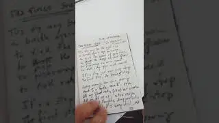 Still writing songs - 
