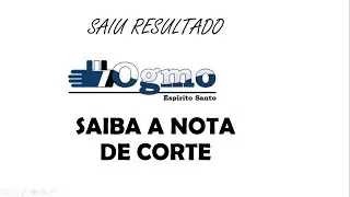 Saiu Resultado do CONCURSO OGMO 2022 - Saiba Nota de Corte