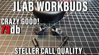 Наушники-вкладыши для работы и отдыха! JLAB Work Buds отлично подходят для звонков!