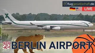 NBA Spezial Abflüge: Planespotting LIVE 🐻 Berlin (BER) Flughafen | Fr. 16. Jan.2026 #livestream