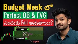 Budget Volatility Truth 🚨 | Order Block & FVG Strategy FAILS Without This | Nifty Smart Money